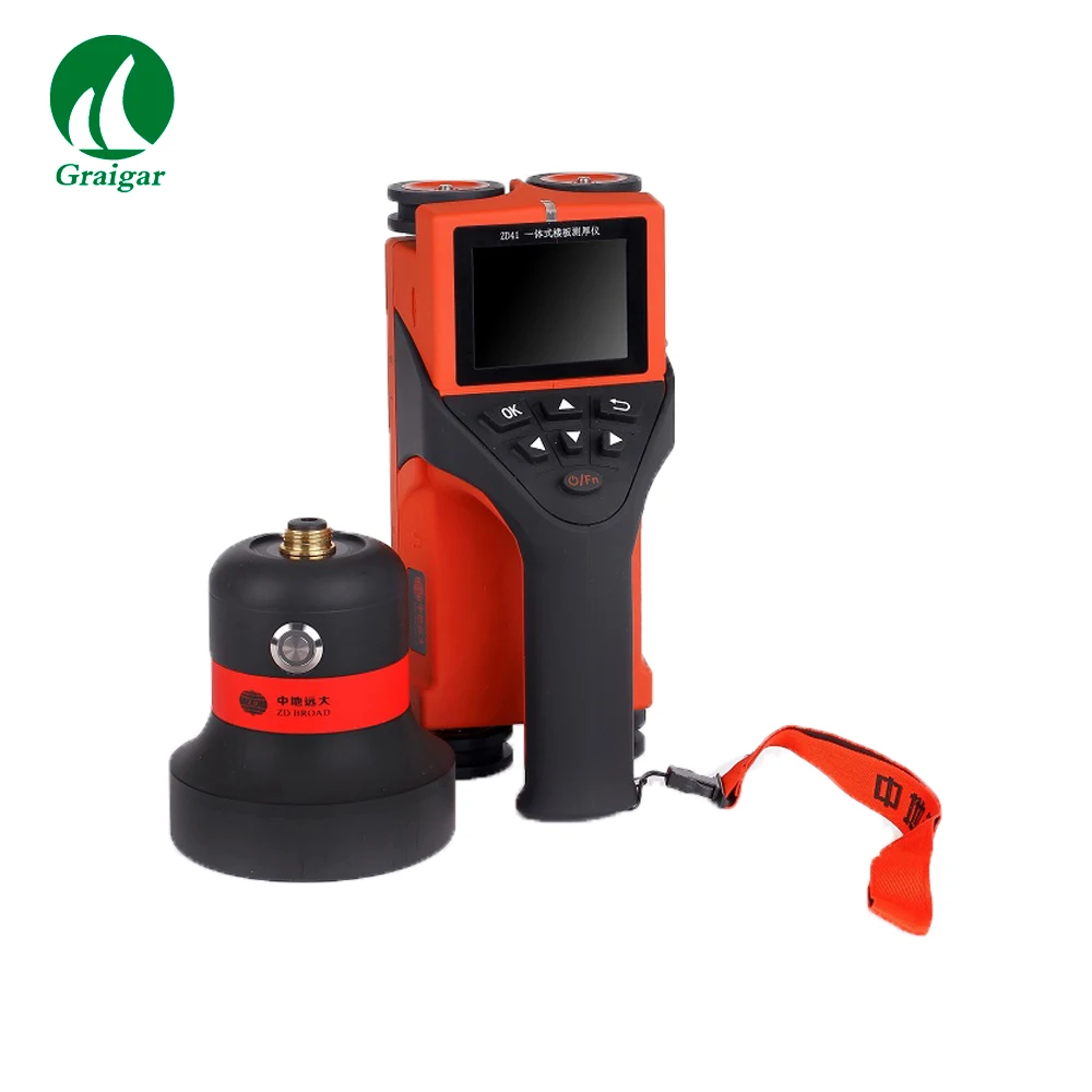 New ZD410 Integrated Floor Thickness Gauge ZD-410 for Thickness Measurement for Non-destructive Test of Concrete Structures