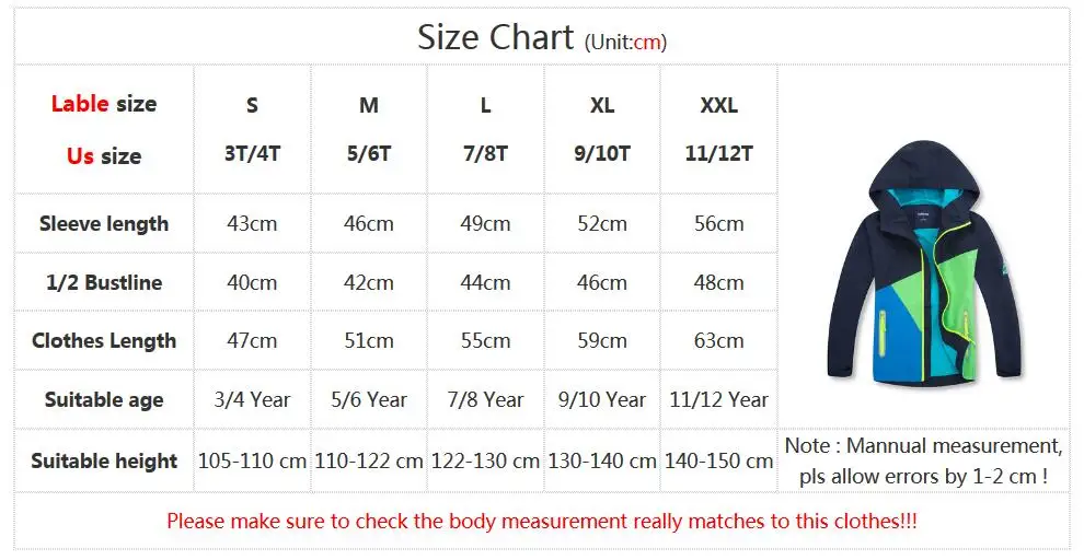 2021 Autumn Winter Girls Boy Coat Outerwear Windbreaker Waterproof Coat Children Jacket For Kids Hooded For Boys