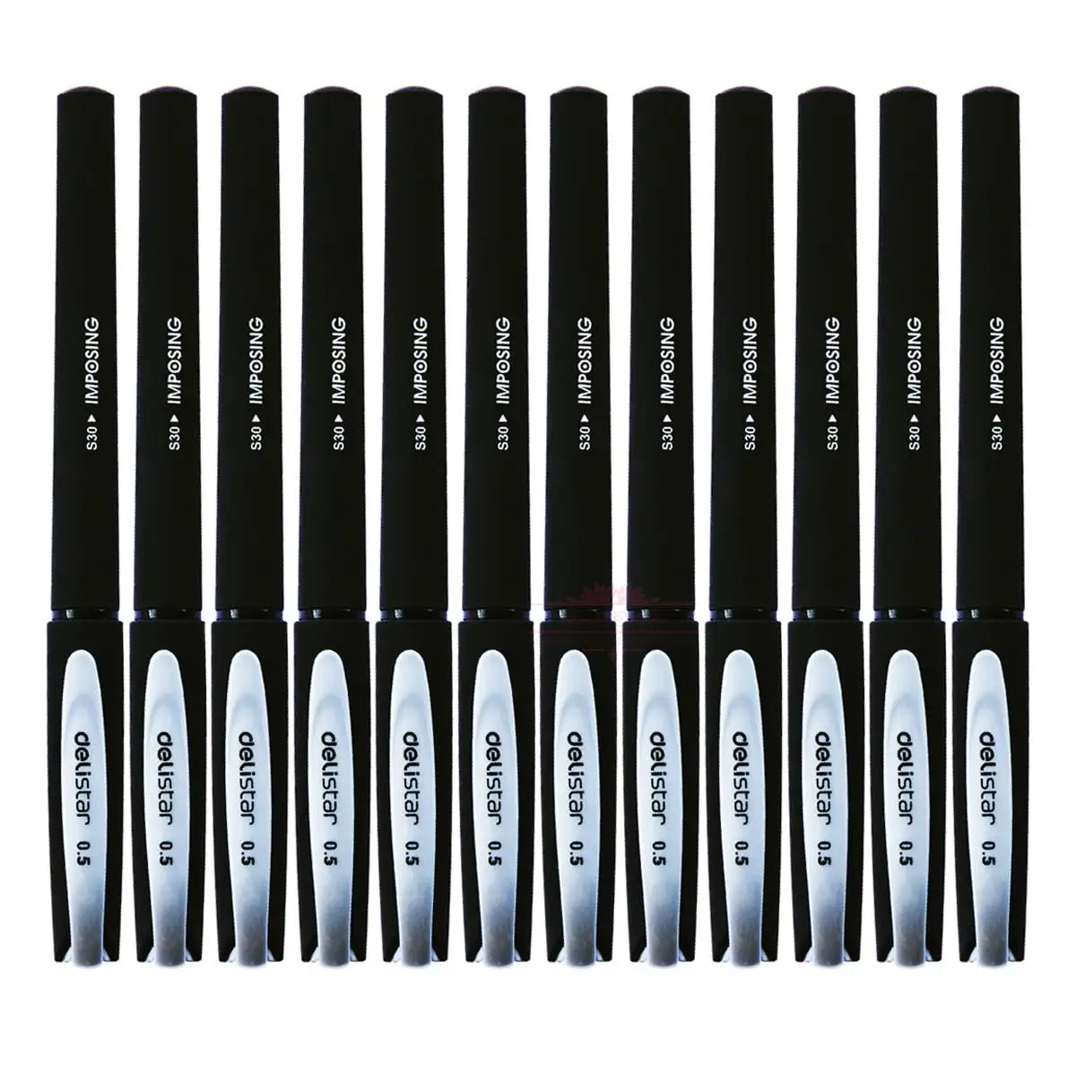 Deli S30 gel Pen Grade business Pen Stationery Commodity Business supplies Pen Brands stationery 12pcs/box