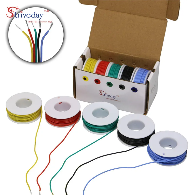 Flexible Silicone Insulated Wires 5 Colors