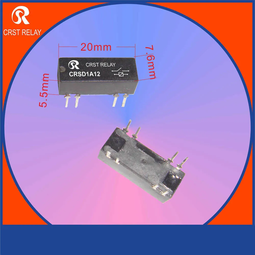 

Горячее сухое язычковое реле 12 В CRSD1A12 BRD DIR D1A PRMA1A12 TRR