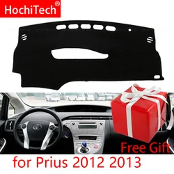 For Toyota Prius 2012 2013 Right and Left Hand Drive Car Dashboard Covers Mat Shade Cushion Pad Carpets Accessories