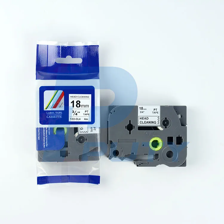 High quality Compatible brother head cleaning tape 12mm-36mm TZ-CL3 TZ-CL4 TZ-CL5, TZ-CL6