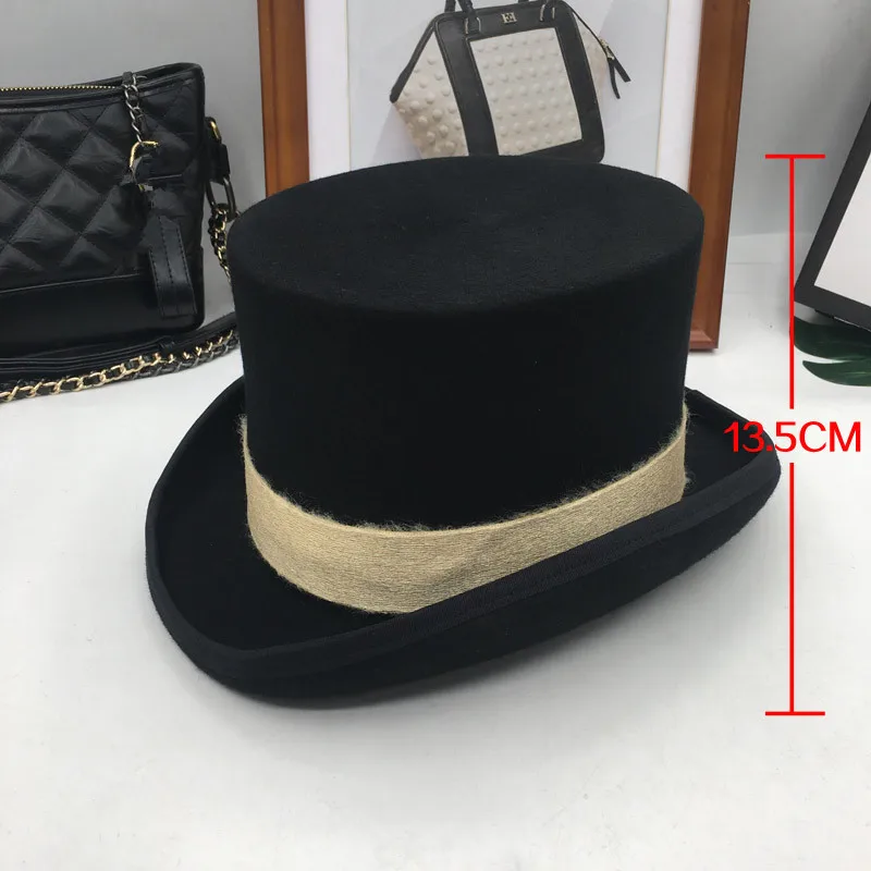 British wind in Europe and the gentleman cap stage performance top hat retro fashion and personality President hat cap