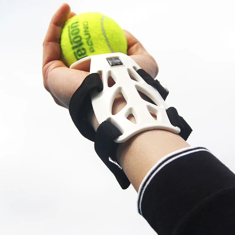 Máquina de práctica de pelota de tenis, herramienta de entrenamiento, entrenador de autoestudio, postura de muñeca correcta, accesorios de pádel