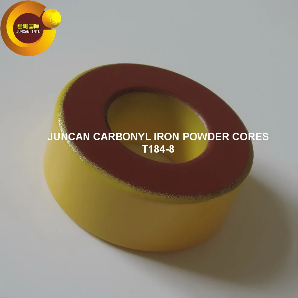 T184-8 High Frequency RF Carbonyl Iron Powder Magnetic Cores