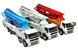 Exqusite Alloy Model 1:50 Scale Original DY Concrete Pump Truck Vehicles DieCast Toy Model for Collection,Play, Decoration