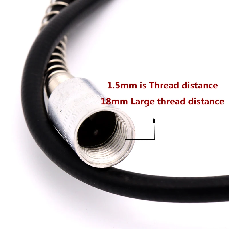 Imagem -03 - Eixo Flexível de 108cm Conjunto de Acessórios para Máquina de Polimento Moedor Elétrico de Ângulo Giratório Broca de 18*1.5 mm