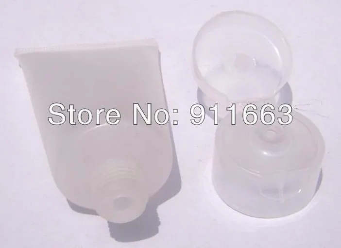 100ml,50pcs,PP+PVC Cosmetics refillable pipes,emulsion tube for mildy wash,shampoo,bath liquid,sunscreen cream,toothpaste.