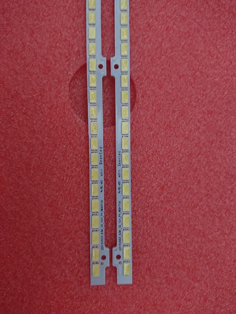 2 Buah/Set Strip LED untuk Samsung UE55D6200 UN55D6000SF UN55D6300SF UN55D6000 UN55D6300 UA55D6600 UA55D6000 BN64-01664A 2011SVS55