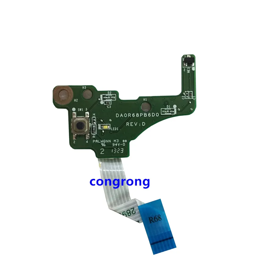 Power Button Board For HP Pavilion 17-e 15-e Series DA0R68PB6D0 720673-001 switch