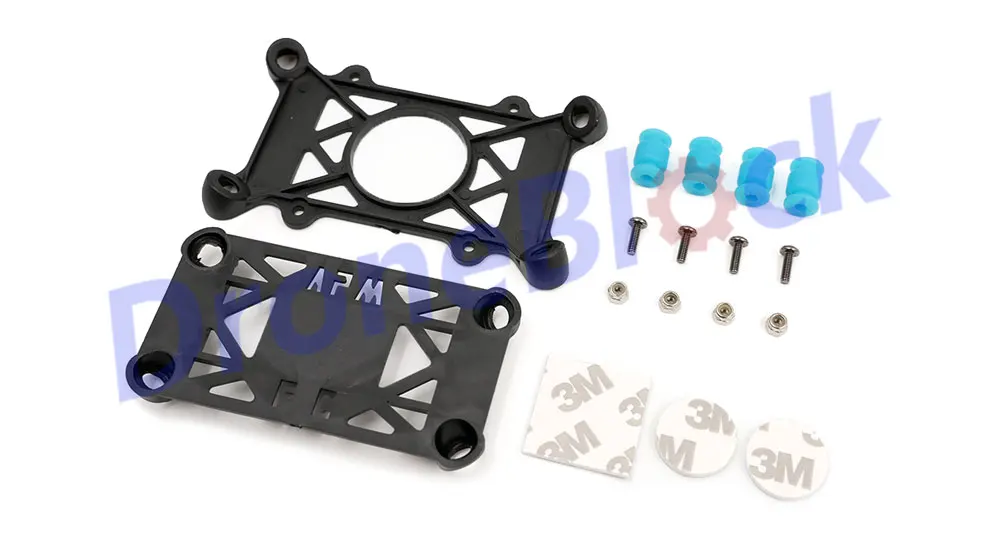 Sourcing Map 24 Bolas De Goma Anti-Vibración M7x20mm Para RC Y FPV – Amortiguación Para Cardán Y Cámara En Drones, Paquete Azul