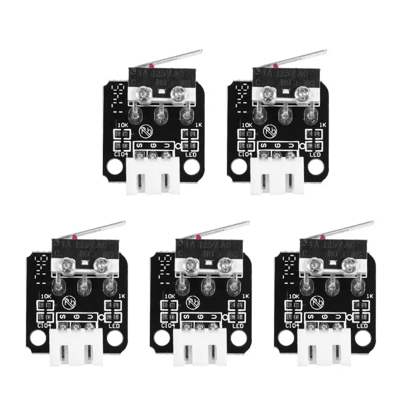 for Ender-3 CR-10 Microswitch Limit Switch endstop 3D Printer Accessories N/O N/C Control X/Y/Z Endstop Limit Switch