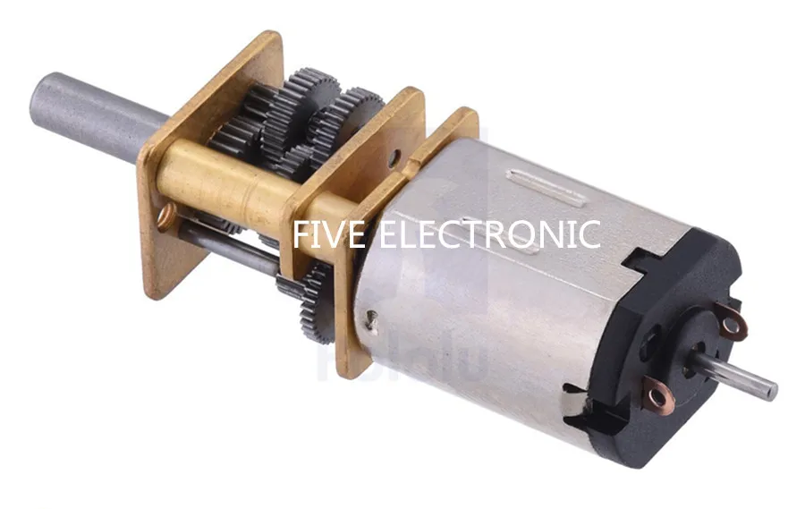 

N20 Double shaft DC GEAR MOTOR, 12V,use for toy car \intelligent robot\model plane Reducer Motor with different RPM