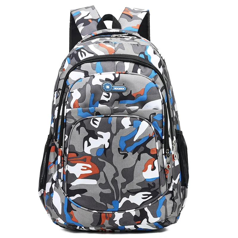 Camouflage Mannen Rugzakken Reizen Kids Schooltas Koele Jongen Militaire Schooltassen Voor Tiener Jongens Meisjes School Rugzak Sac Mochila