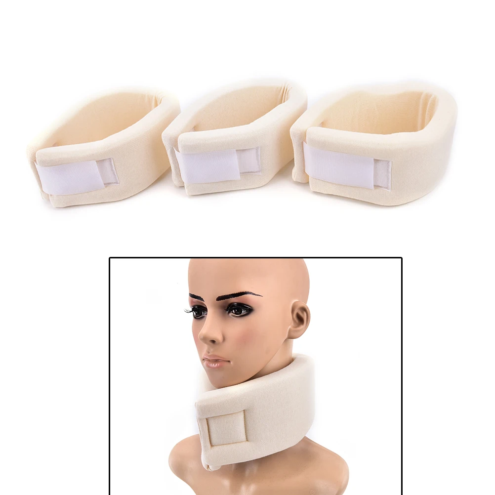 3Sizes High Quality Soft Firm Foam Cervical Collar Support Shoulder Press Relief Pain Neck Brace Braces & Supports