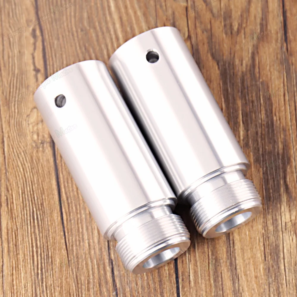 39mm Fork Tube 3in Extensions For Harley Dyna Glide Sportster FXD XL 883 1200 Models