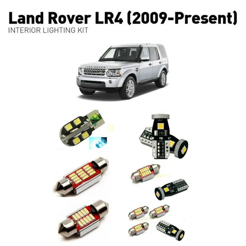 

Led interior lights For Land Rover lr4 2009+ 20pc Led Lights For Cars lighting kit automotive bulbs Canbus