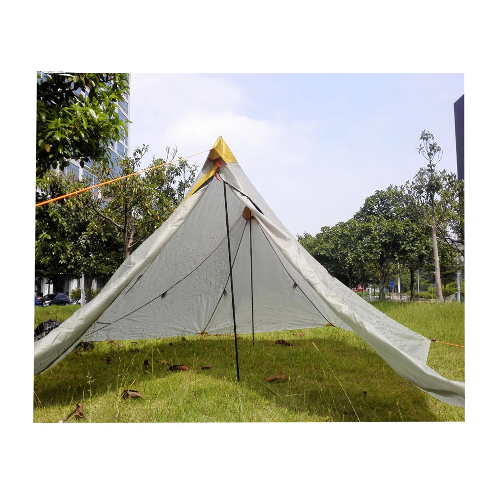 72 Gramm 125 cm 3F Lanshan2 Carbon Fiber Ultralight Pyramid Zelt Double A Zelt Gerade Zeltstange – Detail 12