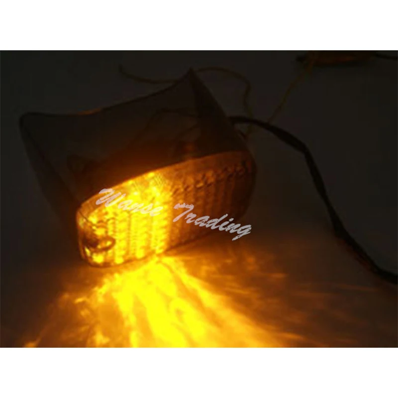 waase Rear Tail Brake Turn Signals Integrated Led Light Smoke For 1985 1986 1987 1988-2007 YAMAHA Vmax V-Max VMX 1200 VMX1200