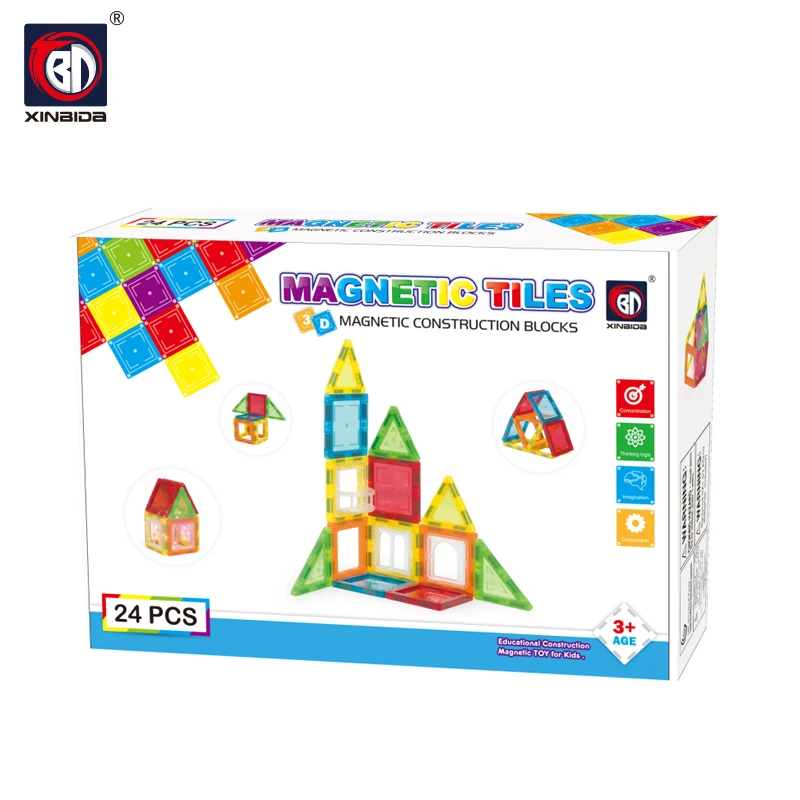 

Factory High Quality Magnetic Building Blocks Children's Educational Handmade Toys Building Blocks Model Toys