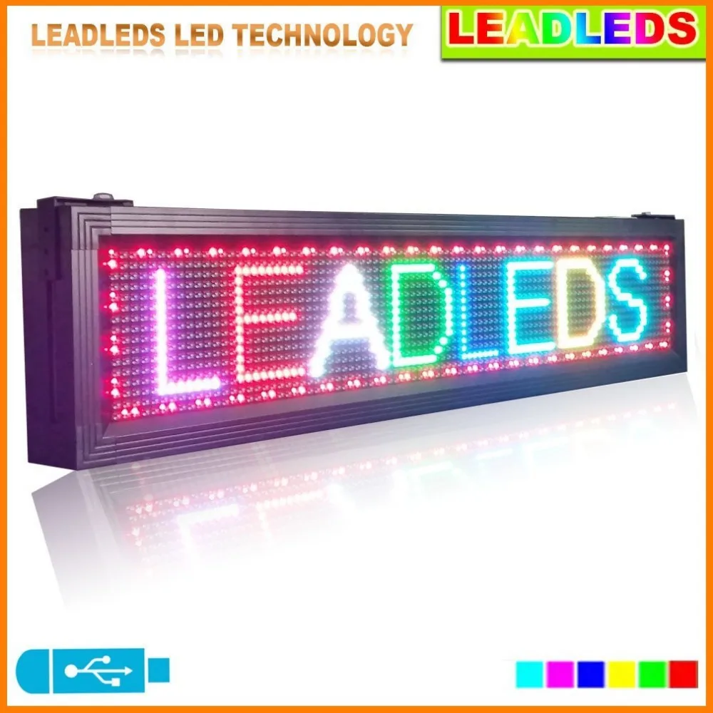 

41inch P10 outdoor led Display board waterproof RGB module with programmable and scrolling message