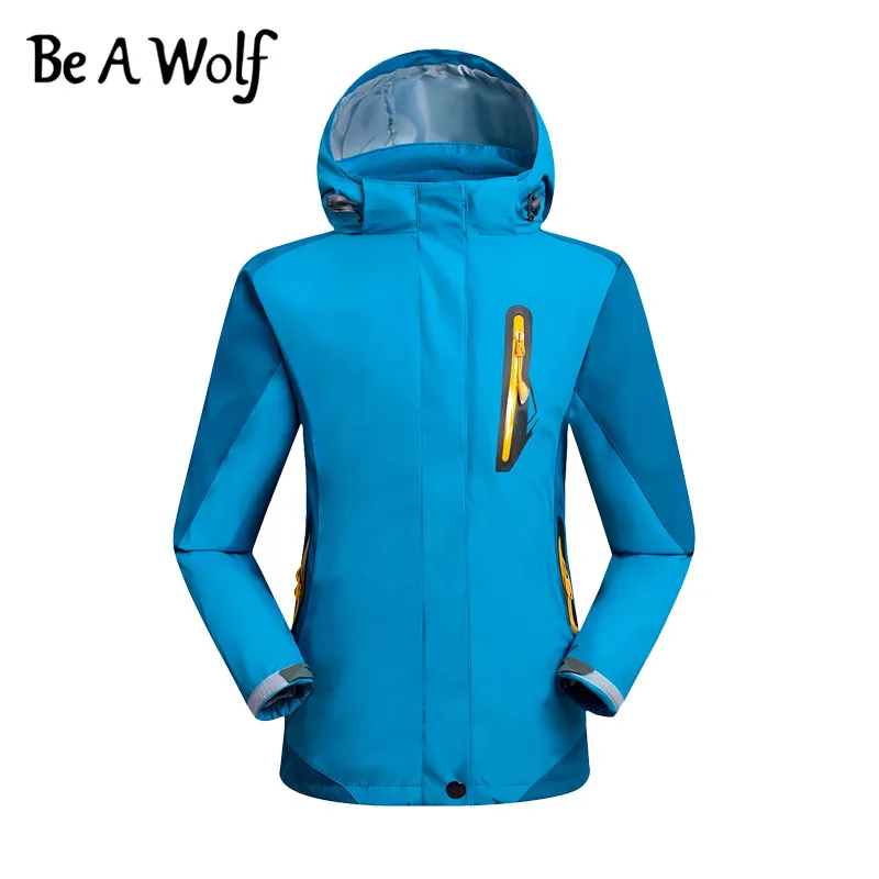 

Be A Wolf Hiking Clothes Jacket Child Sport Camping Skiing Fishing Fleece Liner Winter Heated Jacket Windbreaker Waterproof A007