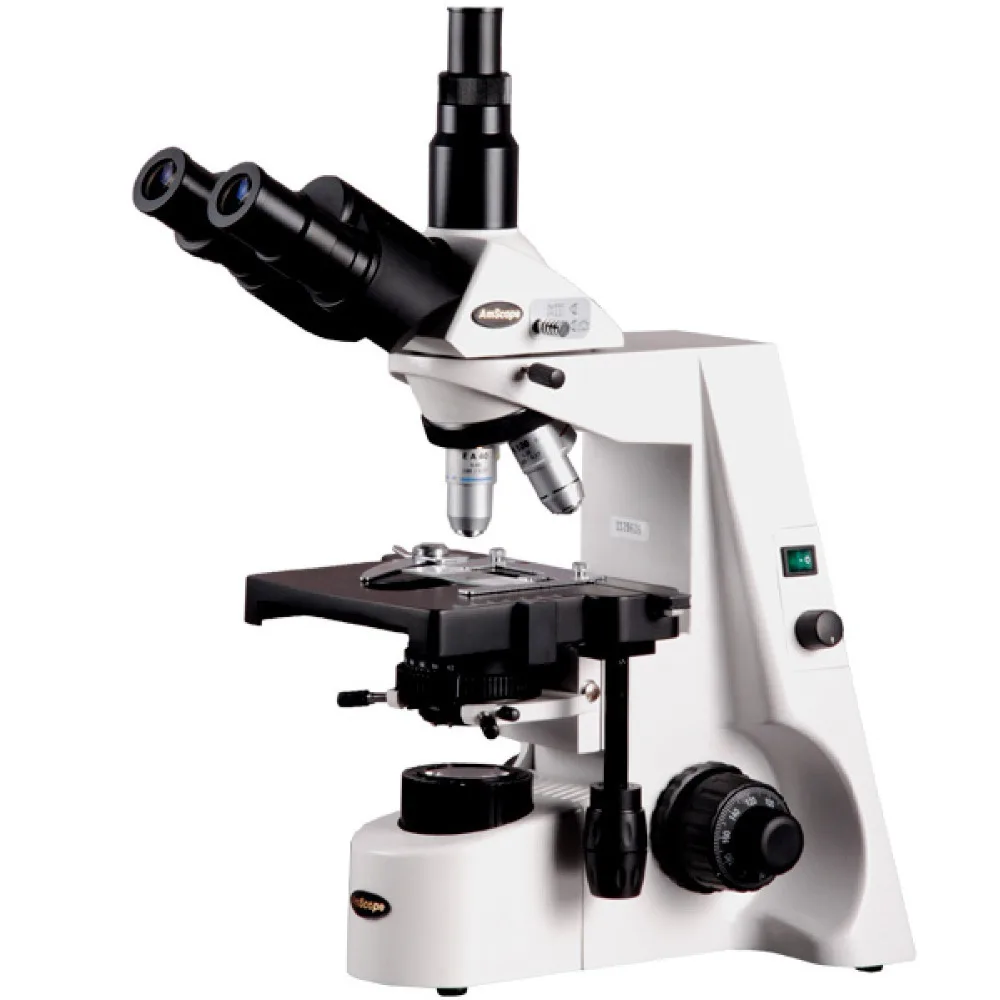 Widefield Kohler Microscope--AmScope Supplies 40X-2500X Professional Super Widefield Kohler Trinocular Compound Microscope