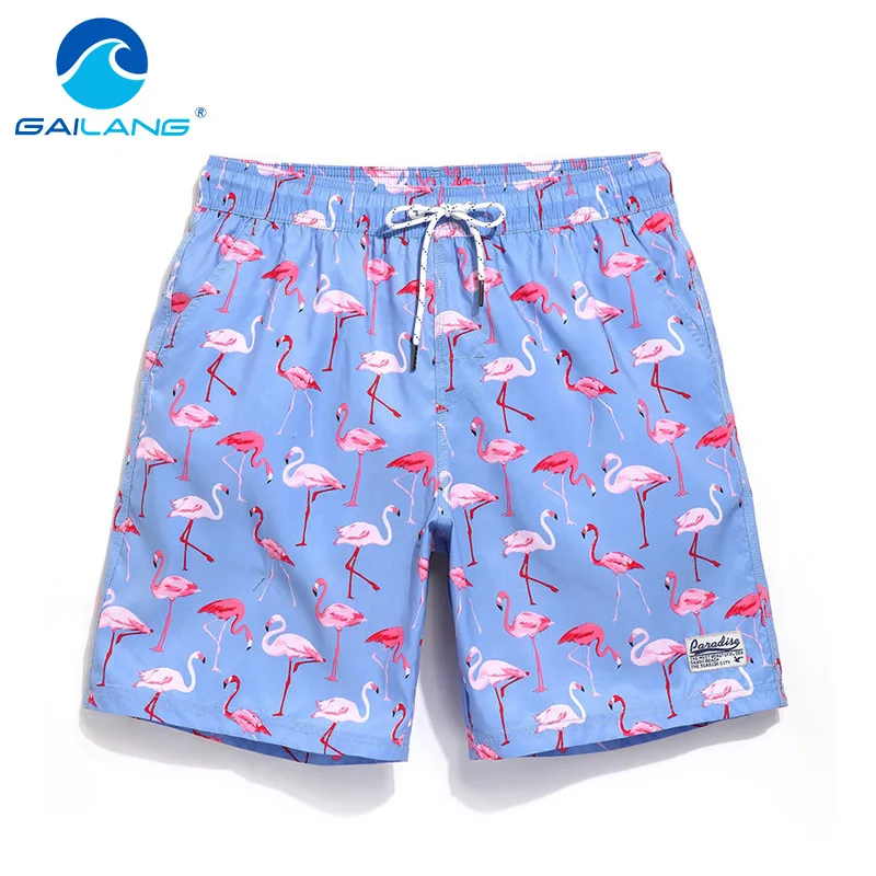 Gailang Brand Mens Beach Shorts Board Boxer Shorts Trunks Casual Men's Swimwear Swimsuits Bermuda Short Bottoms Big Plus Size