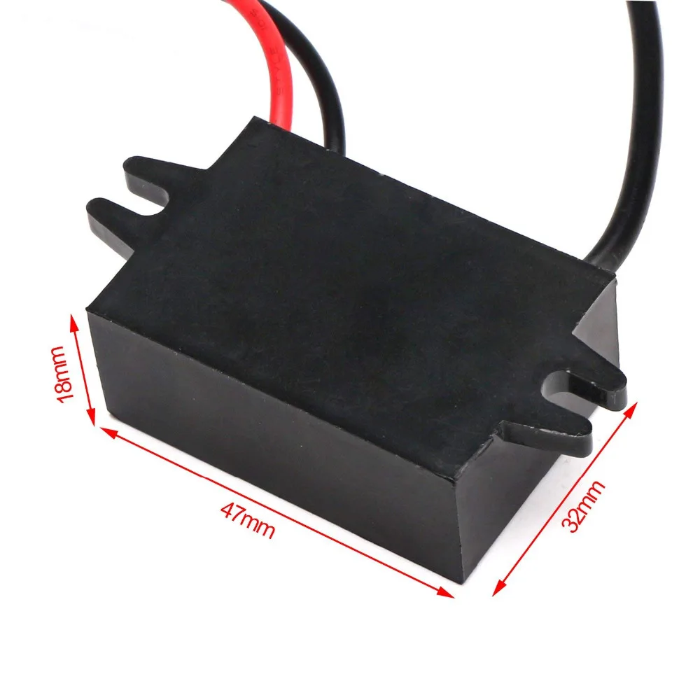 DC-DC Buck Converter 3A Regulator Power Supply Module Step Down Reducer 12V to 5V Transformer Dual USB Ear for Cell