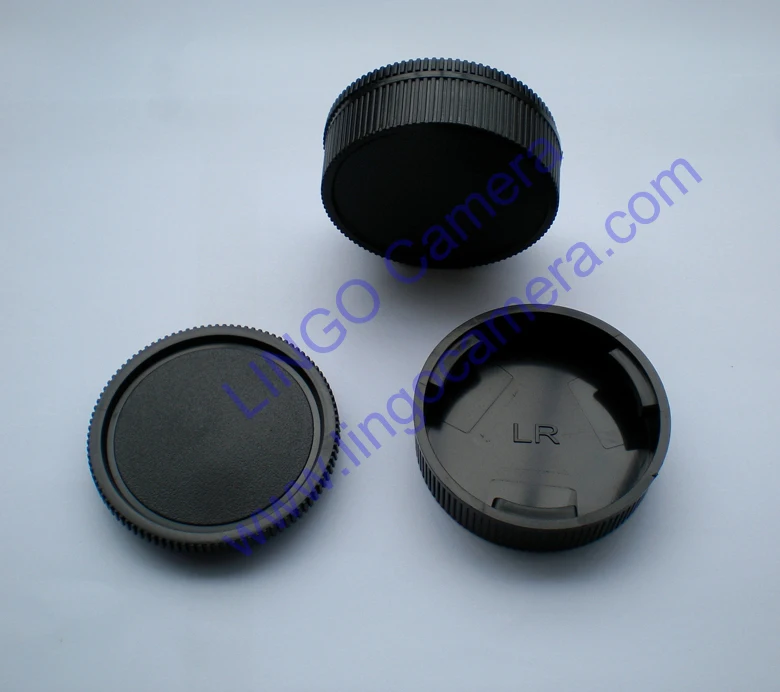 Conjunto de Profissionais de NP3213 Lens Cap + Rear Camera Cap Corpo para Leica LR
