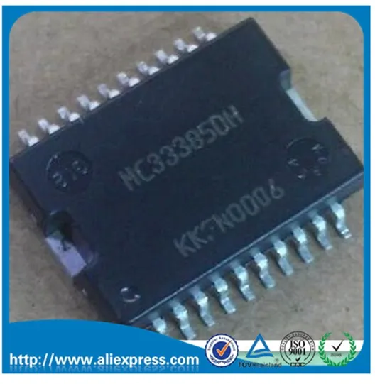 The new MC33385 MC33385DH automotive computer board drives the fragile IC chip integrated circuit