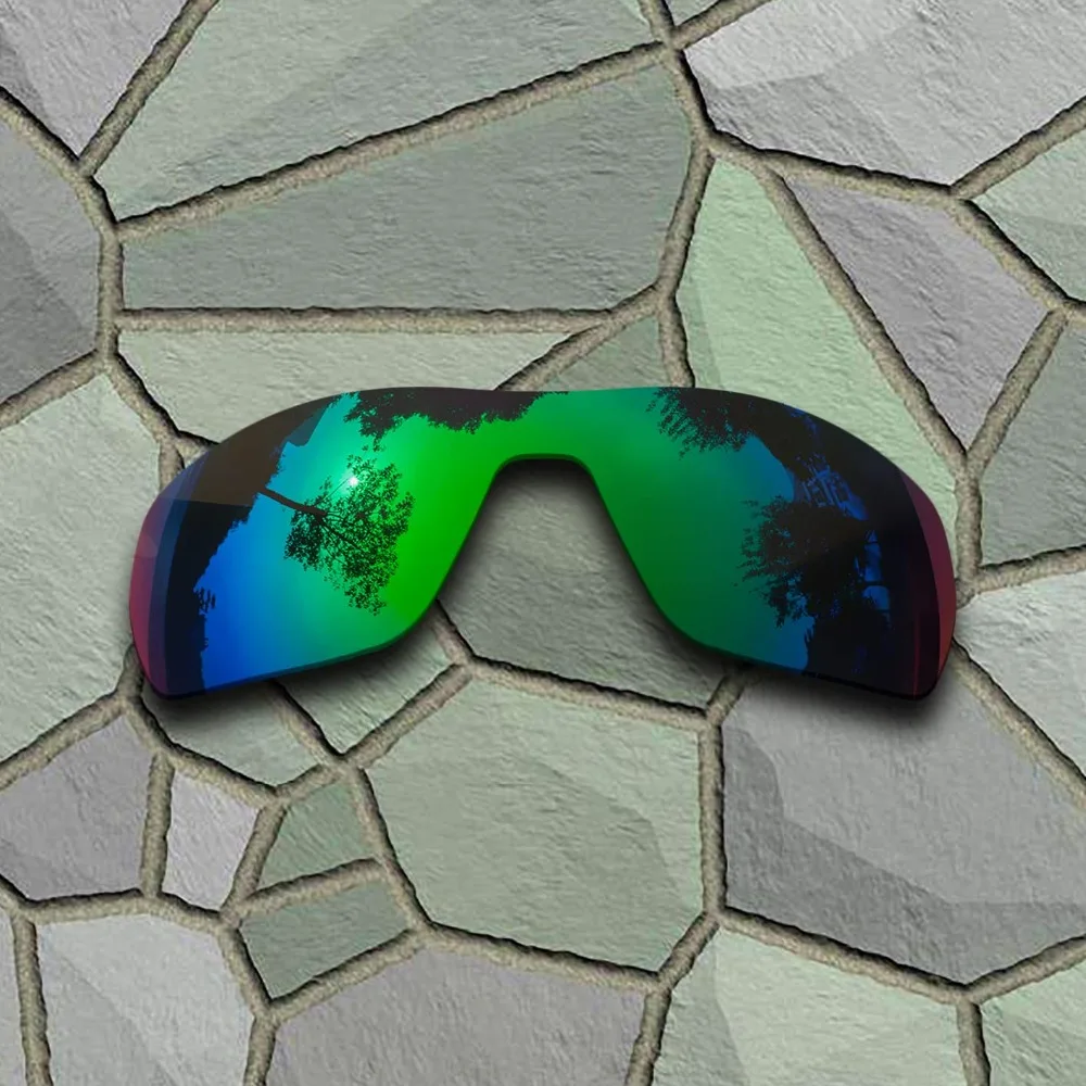 Jade Green&Yellow Golden Sunglasses Polarized Replacement Lenses for Offshoot