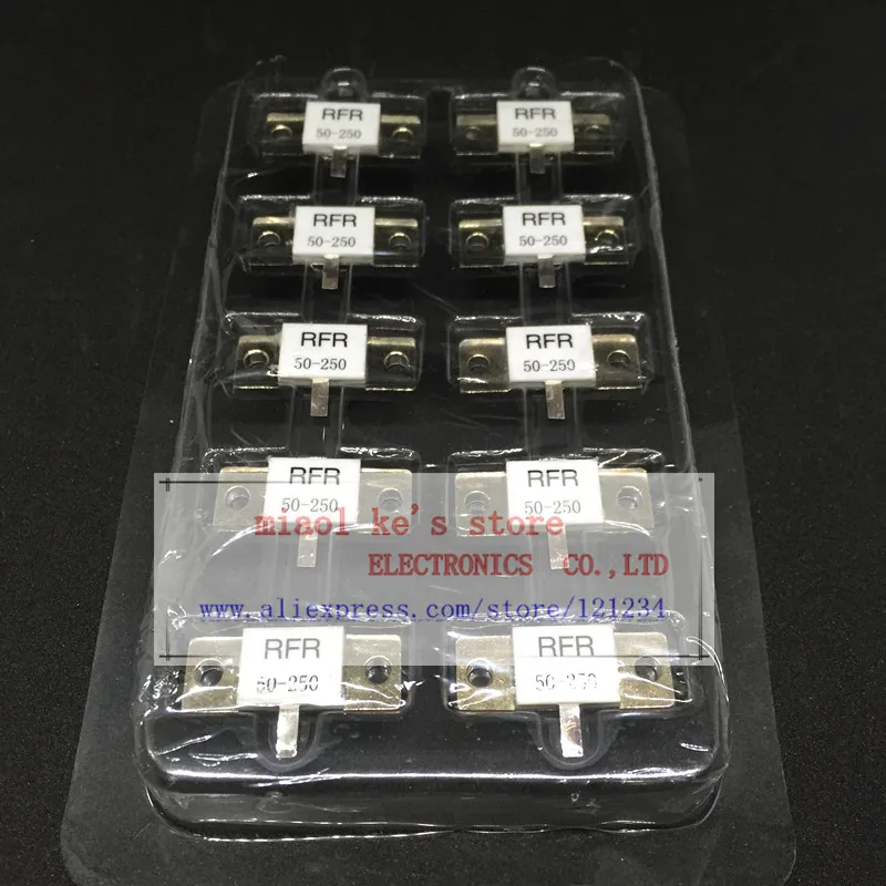 [1pcs]100%New original; dummy load resistor RFR-50-250 RFR 50-250 RFR50-250 250W 50R 50 Ohms 250 Watt Single PIN