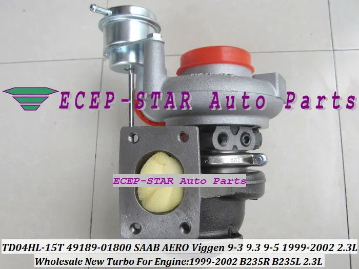 Free Ship TD04HL-15T 49189-01800 49189-01830 Turbo For SAAB AERO Viggen Upgrade 9-3 9.3 9.5 9-5 2000- B235R B235L B205R 2.3L