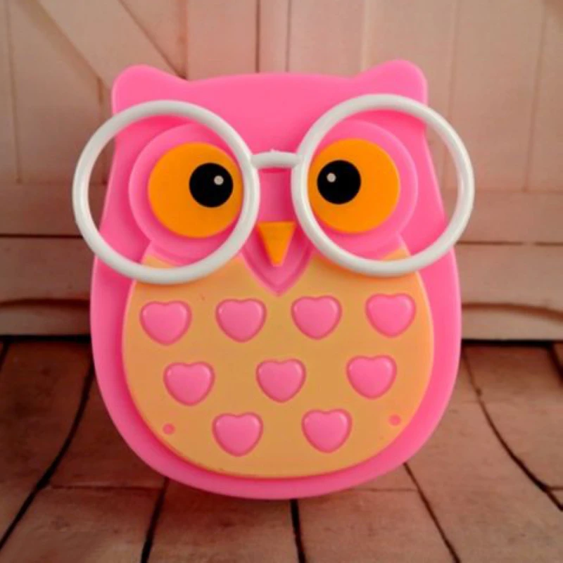 Lampe LED en forme de hibou mignon avec capteur de contrôle automatique, applique murale pour chambre d'enfant