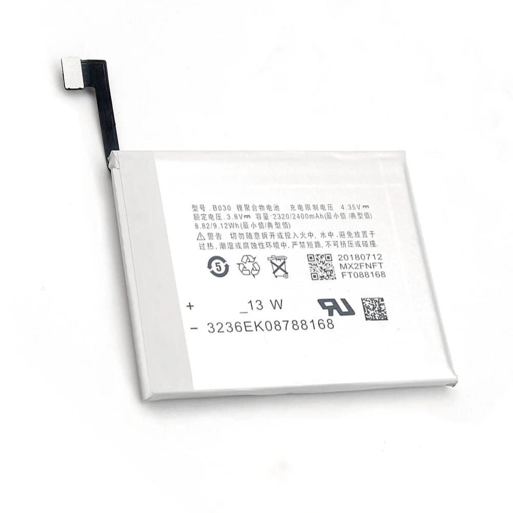 

5pcs/lot 2320mah New replacement Cellphone Battery B030 forMeizu MX3 M351 M353 M355 M356 MX 3 Mobile Phone li-ion Battery