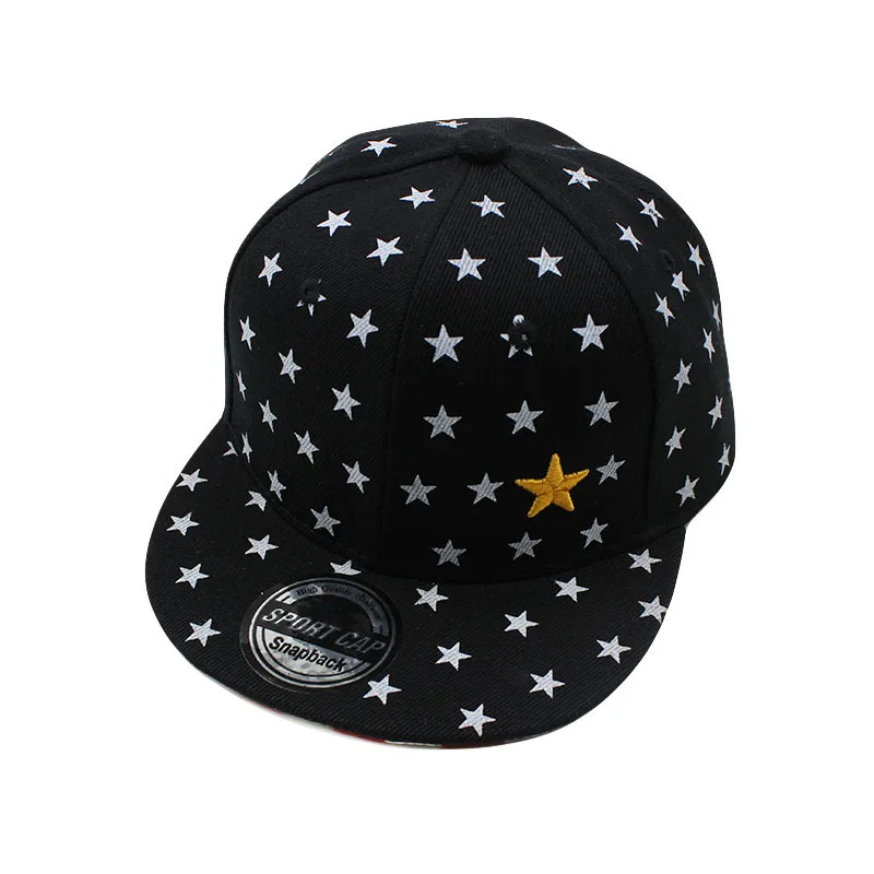 New High Quality Child Hip Hop Cap Boys Summer Baseball Caps Girl Star Adjustable Children Snapback Fashion Hat For Kids Gorras