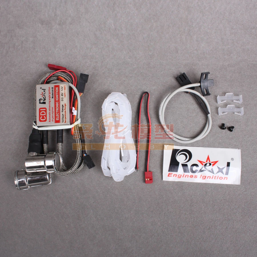 

Rcexl Double Ignition CDI with BMR6A plugs 90 degrees for straight / V type engines.