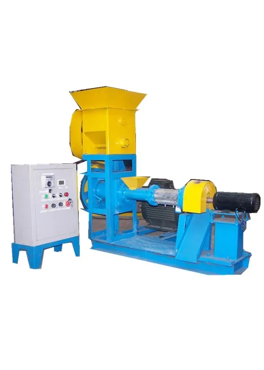 Widely used 300-400 kg/h dog cat bird fish floating feed pellet extruder meal maker machine