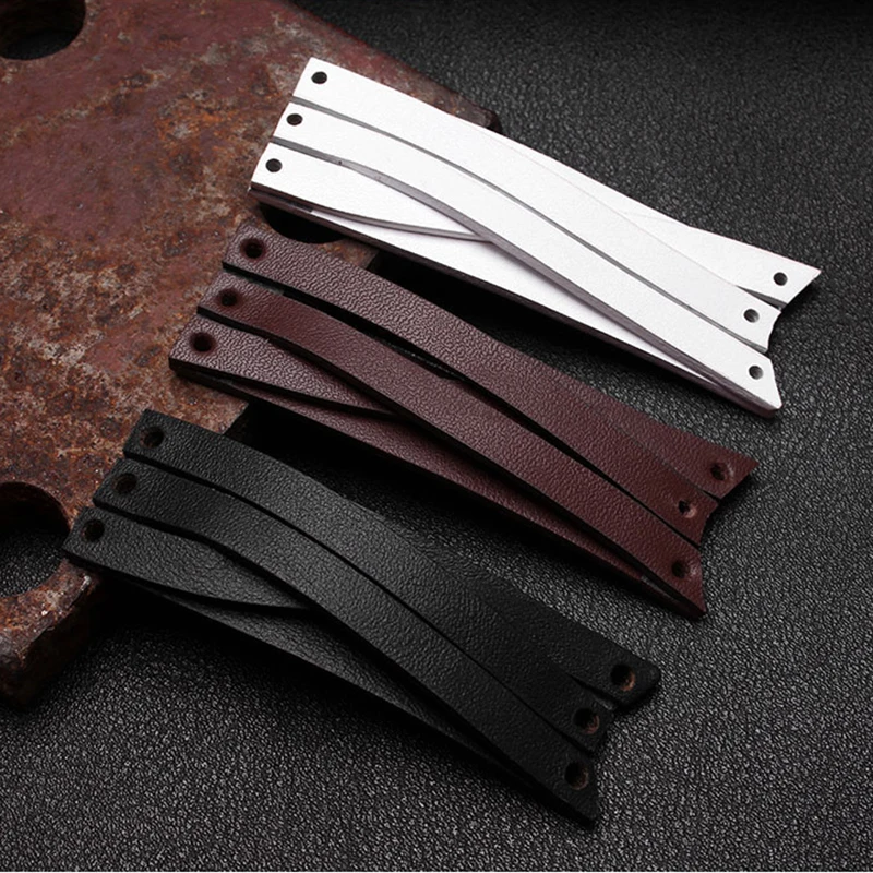 

Genuine Leather Watchband Special interface 20mm Watch Strap For C-k K2R2S6/K2R2M1 K2r2s1 Ladies Men Women 'S Bracelet Black