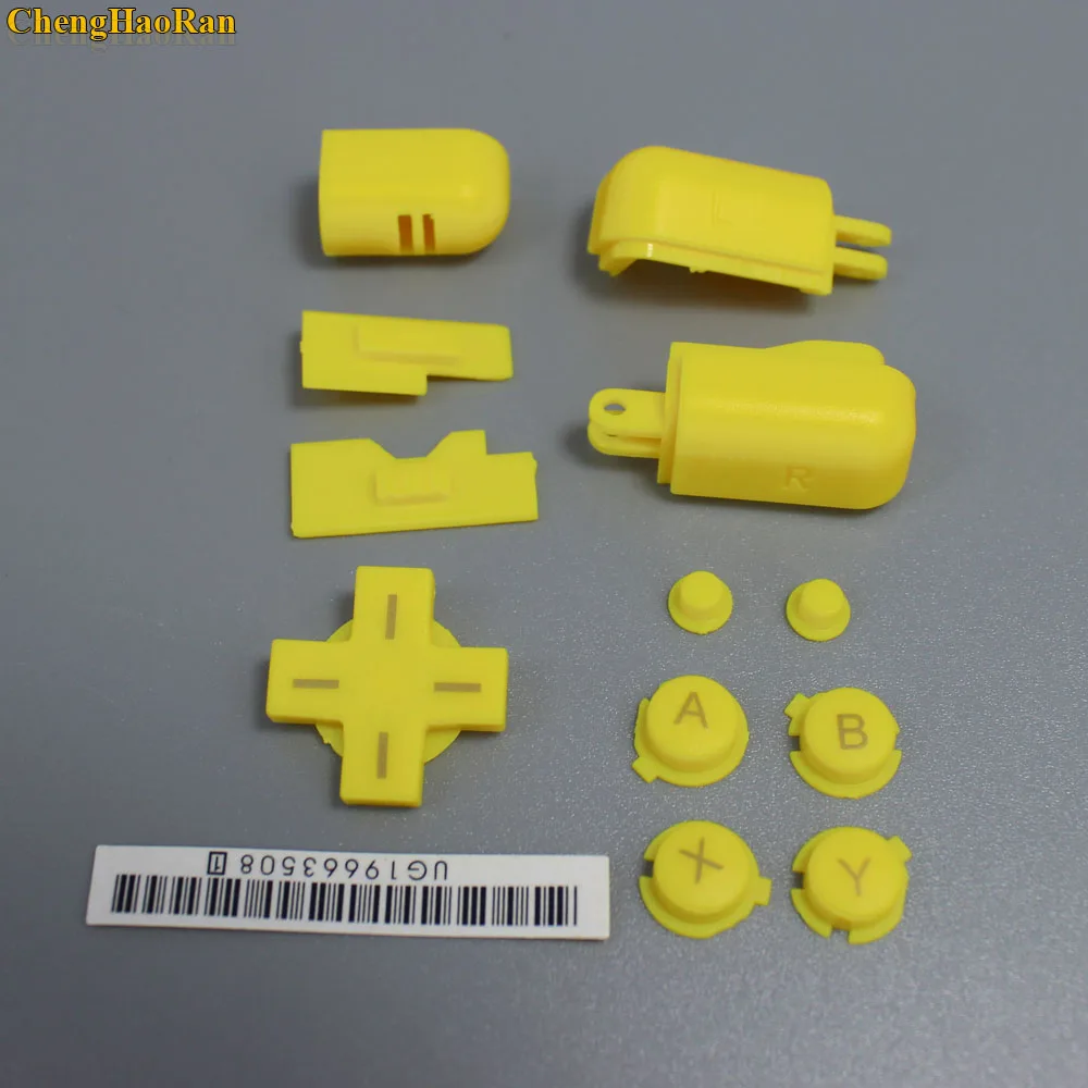 20 Set di sostituzione A B X Y L R D Pad pulsante A croce Set completo di pulsanti per pulsanti DS Lite NDSL