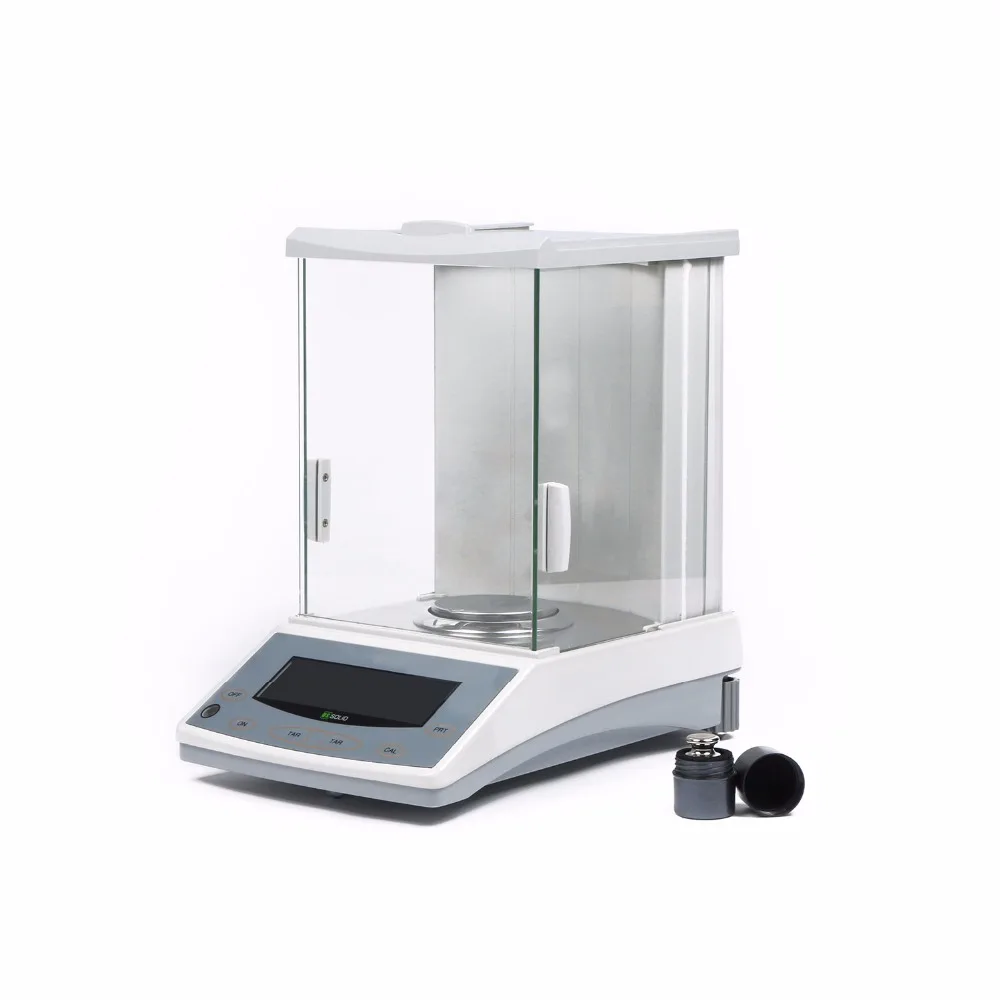 U.S. Solid 220 x 0.0001 g 0.1mg Lab Analytical Balance Digital Electronic Precision RS232/USB Port