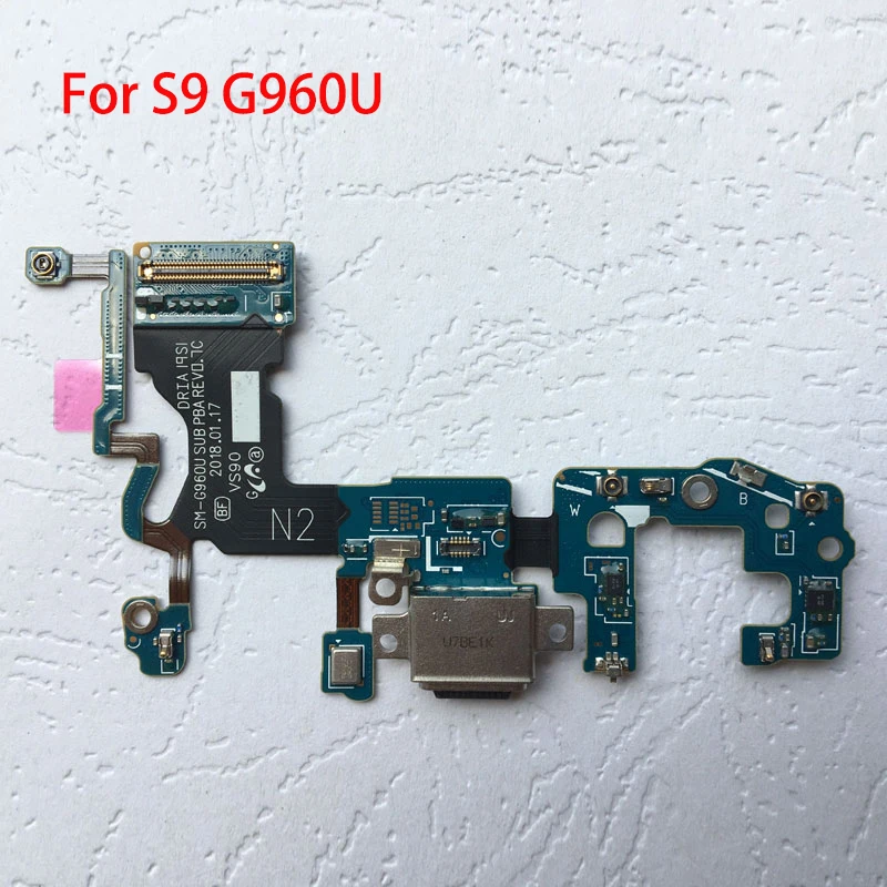 ZUCZUG FPC Flex Cable For Samsung Galaxy S9 G960F G960U / S9 Plus G965F G965U USB Dock Board Charging Port+Microphone+Connection