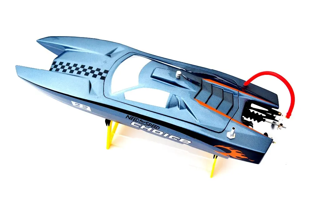 DT M370 King Kong Vajra  Fiberglass Brushless RC Boat / Catamaran with 2435 2700KV Motor/40A ESC/17g Servo