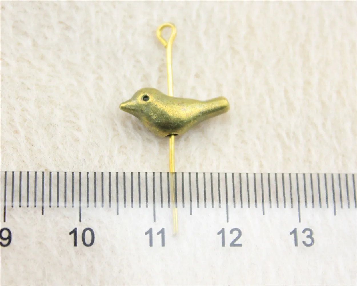 62pcs/lot 15*6*5mm ancient bronze Bird charm Pendants DIY jewelry for bracelet necklace earring