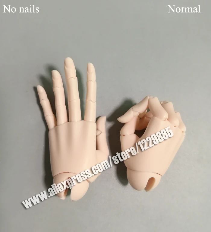 HeHe BJD articulated hands  for 1/3 male Dolls Figure hands jointed hands