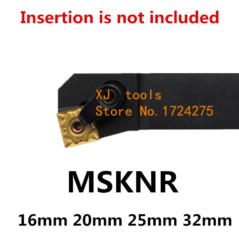 1PCS MSKNR1616H12 MSKNR2020K12 MSKNR2525M12 MSKNR3232P12 MSKNL1616H12 MSKNL CNC Lathe Cutting Tools External Turning Tool Holder