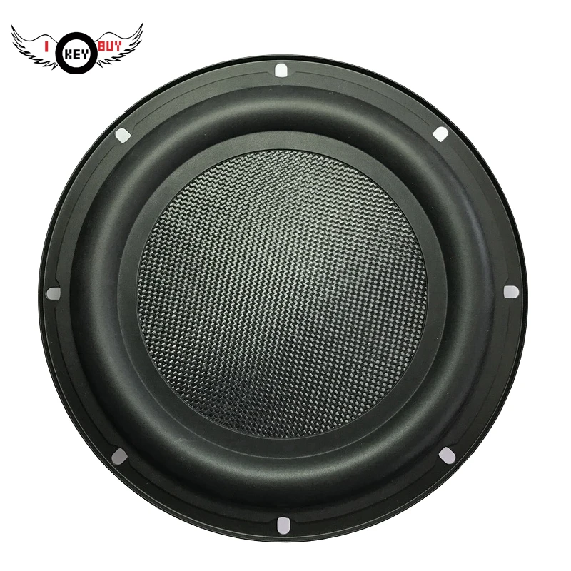 

1PC DIY 12 Inch Audio Speaker Rubber Altavoz Portatil Passive Radiator Auxiliary Bass Boost Column Speakers with Frame for Music