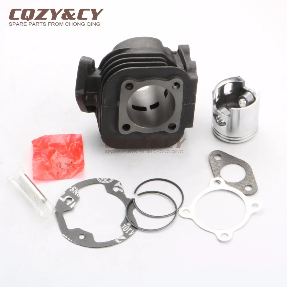 47mm / 10mm 70cc Big Bore Cylinder Kit for MBK Booster 50 Zoll  04-10 Rocket 50 Stunt 50 AC Stunt Naked 50 2T